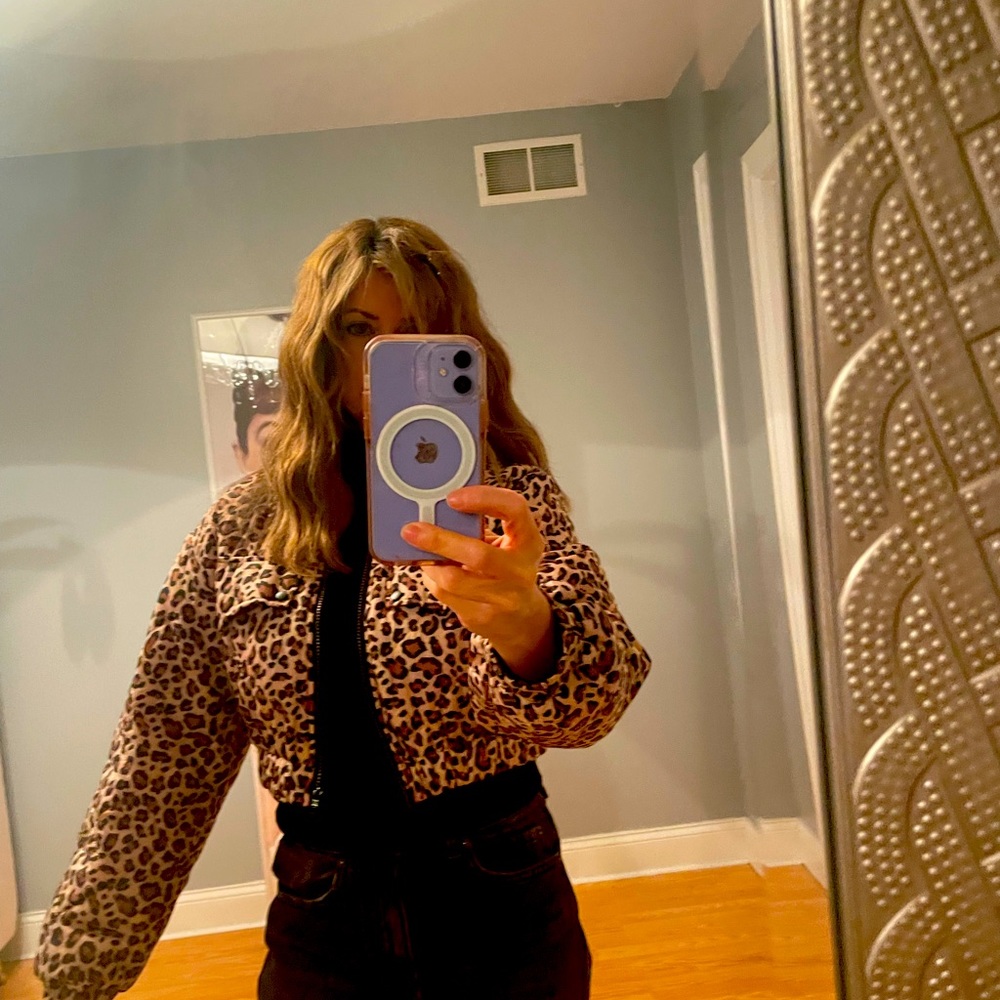 Zara crop puffer
